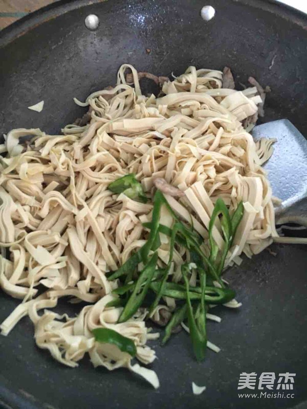 家常干豆腐丝