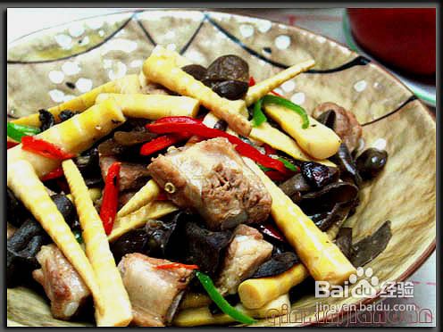 竹笋炖排骨