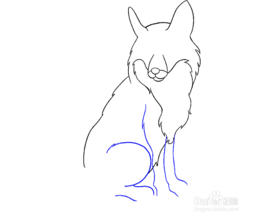 如何绘制狐狸