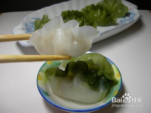 翡翠水晶虾饺