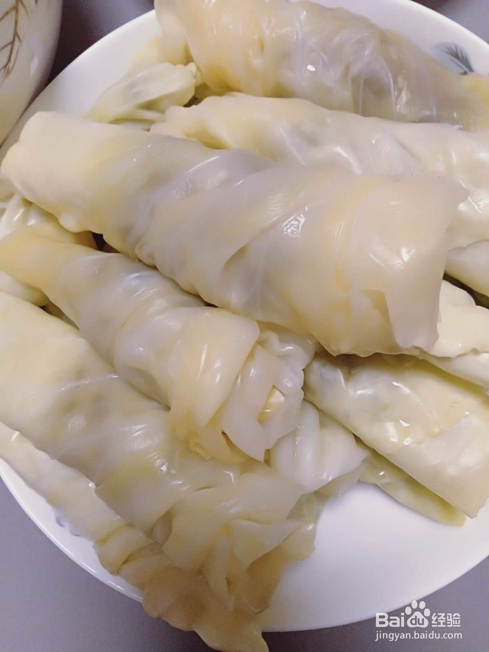 包菜五花肉卷的做法