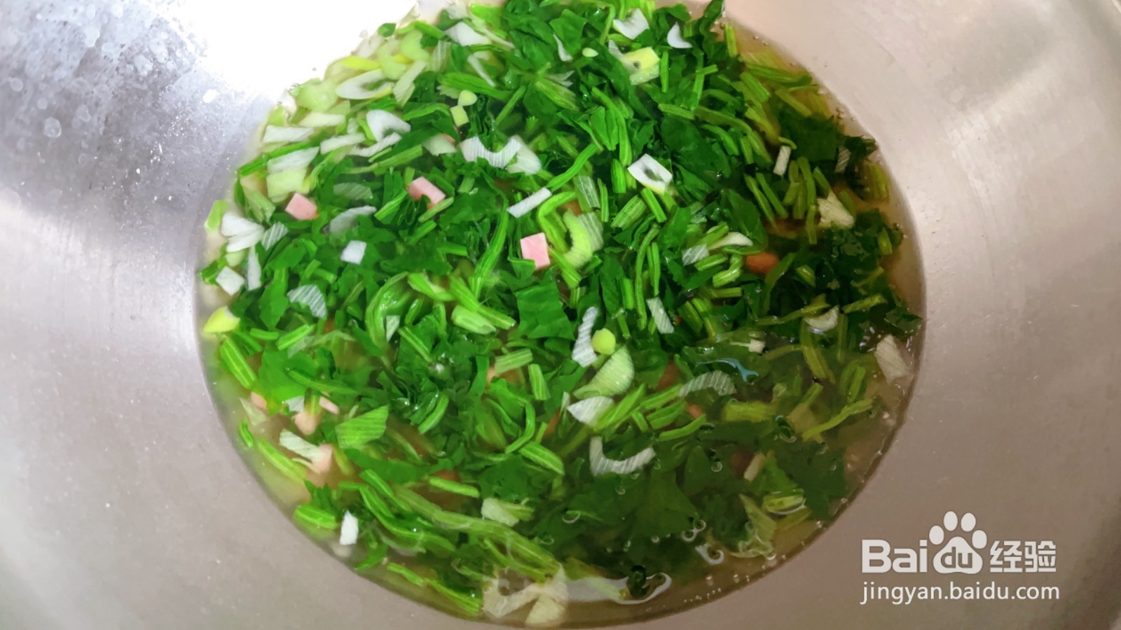 火腿菠菜汤的做法