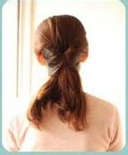 韩式扎发一分钟速成变优雅甜心