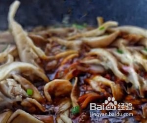 健康养生佳品平菇炒鸡蛋的做法