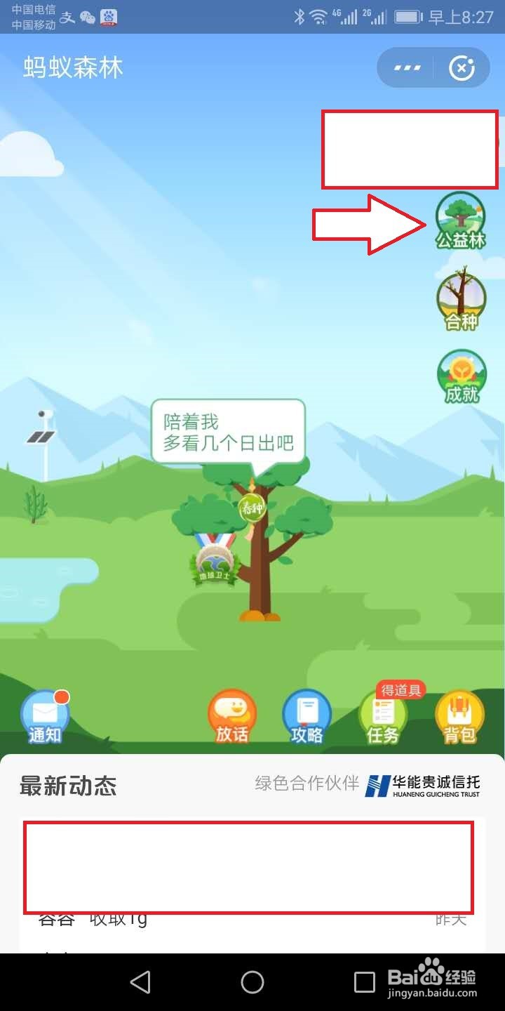 蚂蚁森林怎么给品牌浇水