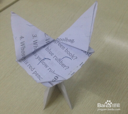 折纸技术和技巧：[1]怎样折叠小狐狸