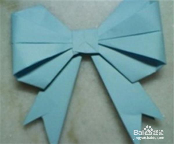 精美的折纸蝴蝶结