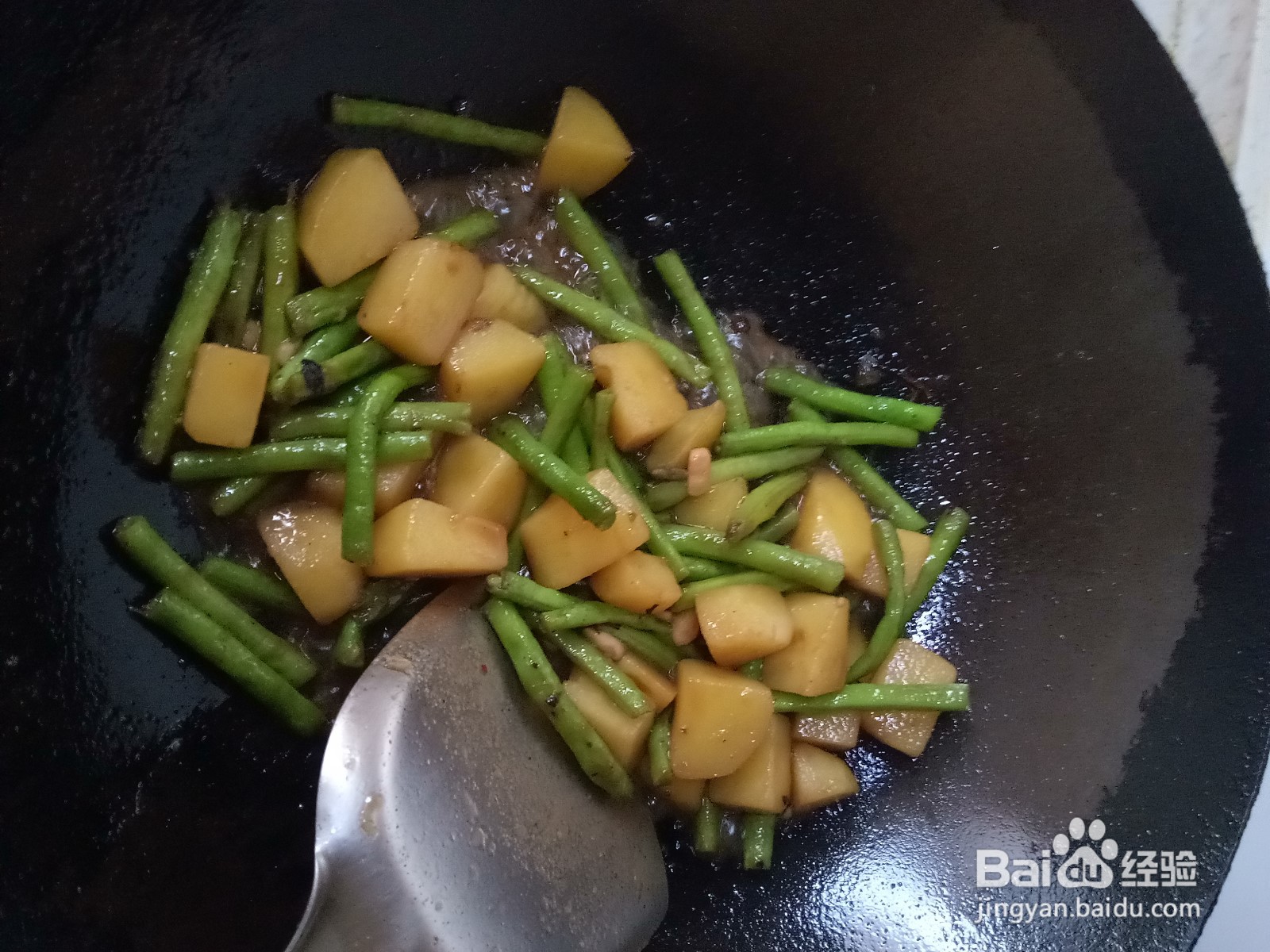 家常豆角炖土豆