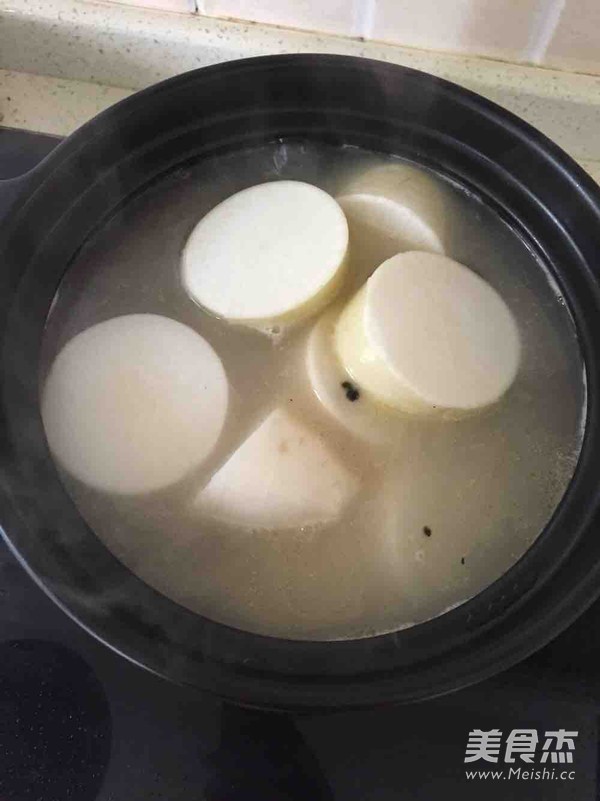 萝卜排骨汤的做法