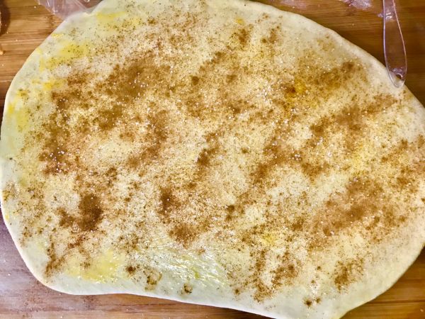 #换着花样吃早餐#肉桂卷,温暖人心的食物