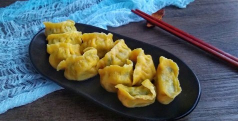 青菜南瓜饺子