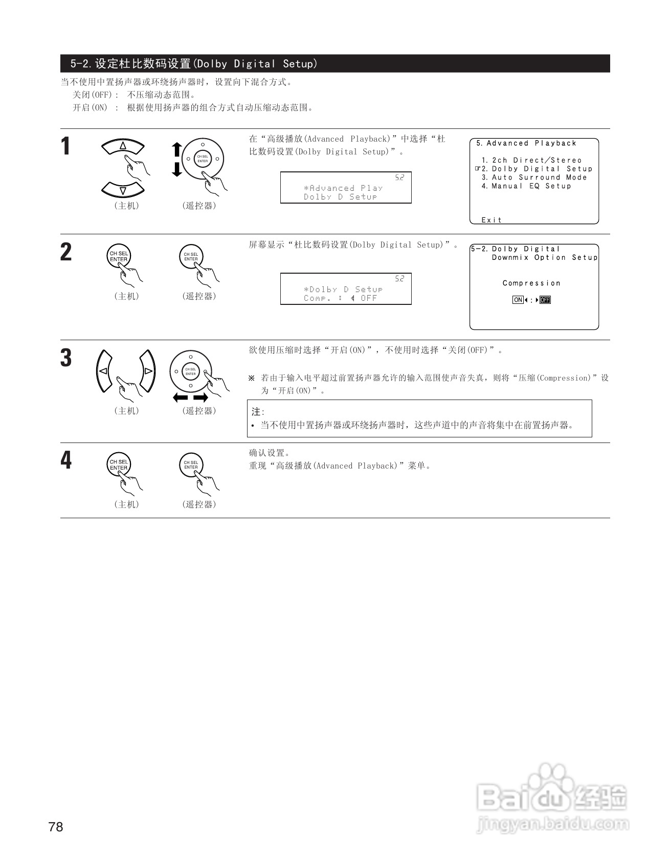 天龙AVC-A11XV 环绕音效扩大机说明书:[4]