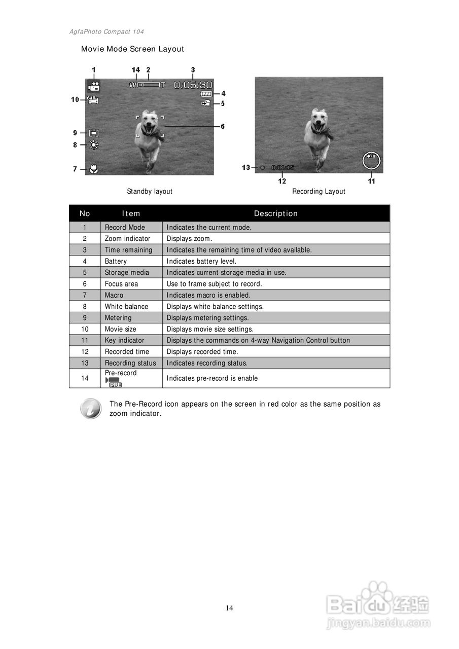 爱克发AgfaPhoto Compact 104数码相机使用说明书:[2]