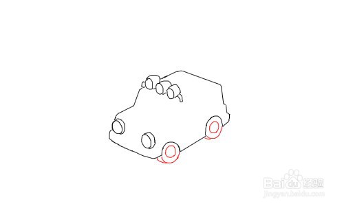 卡通汽车怎么画