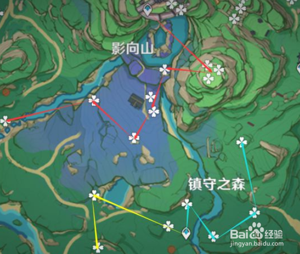 原神2.0绯樱绣球采集路线全攻略