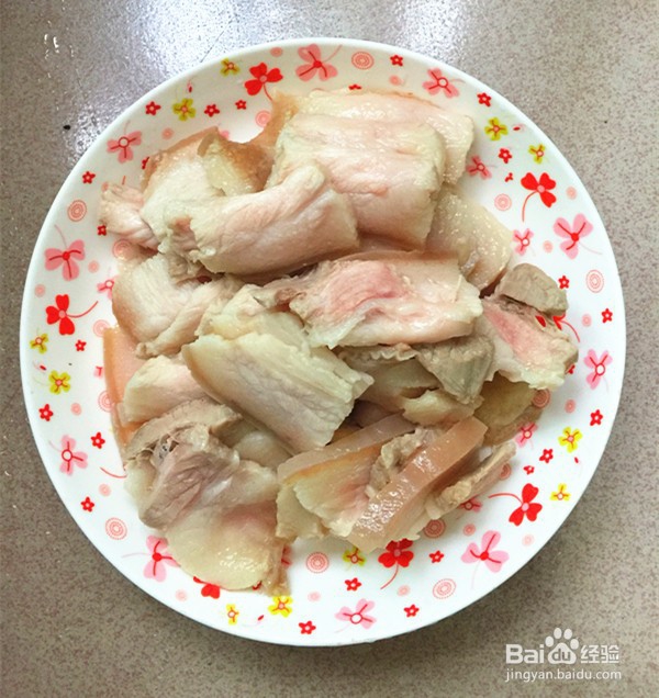 如何做土豆回锅肉