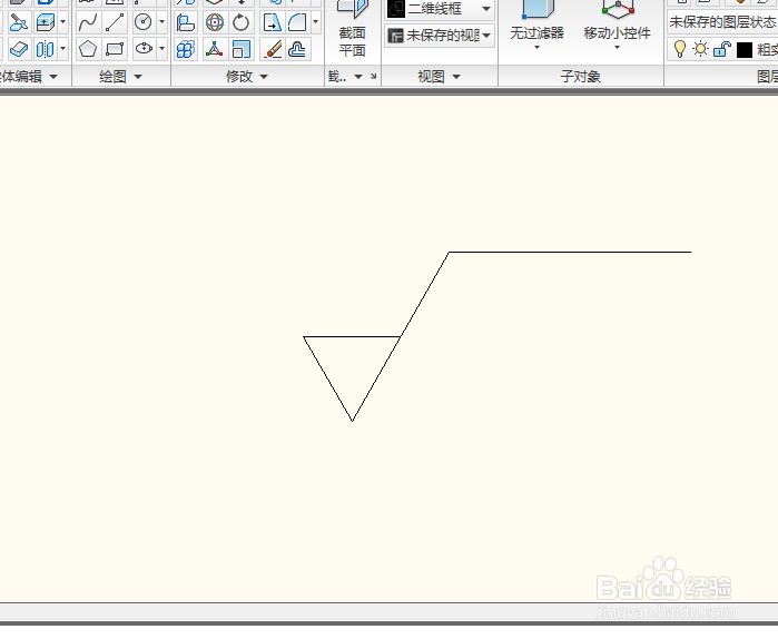 Autocad 粗糙度块的快速绘制
