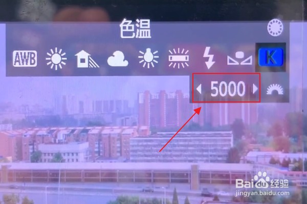 相机如何调节白平衡和色温?