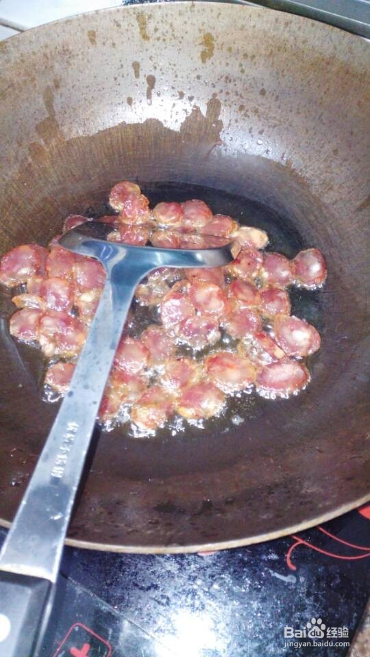 【下饭菜】青椒蒜苗炒腊肠