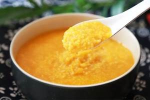 健康养生佳品南瓜小米粥的做法