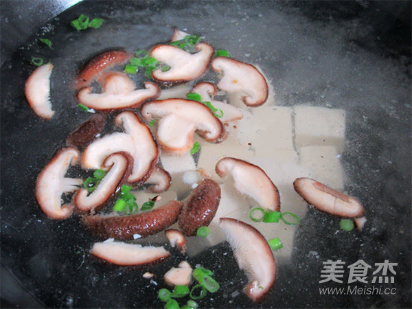 野菜豆腐汤的做法