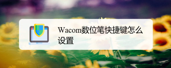 <b>Wacom数位笔快捷键怎么设置</b>