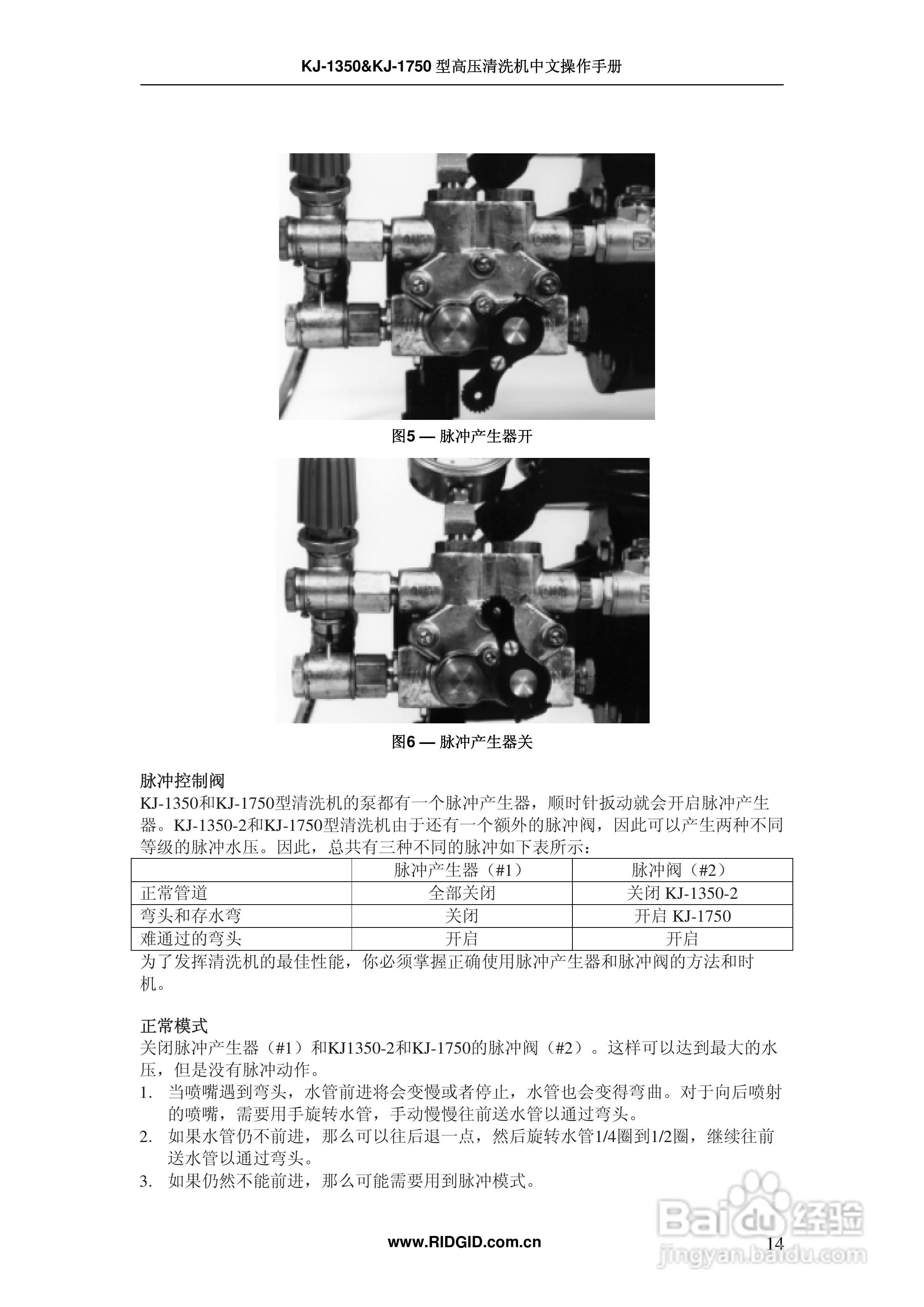 RIDGID 高压清洗机中文操作手册:[2]
