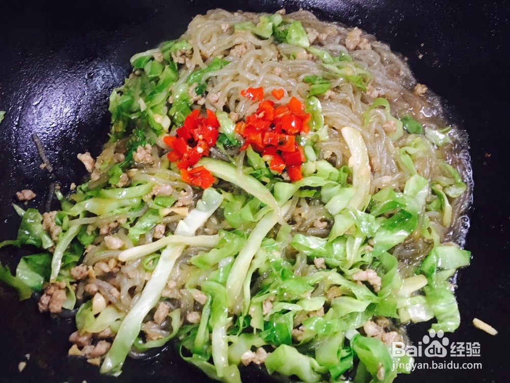 包菜炒粉丝的做法——减肥吃什么菜不会胖?