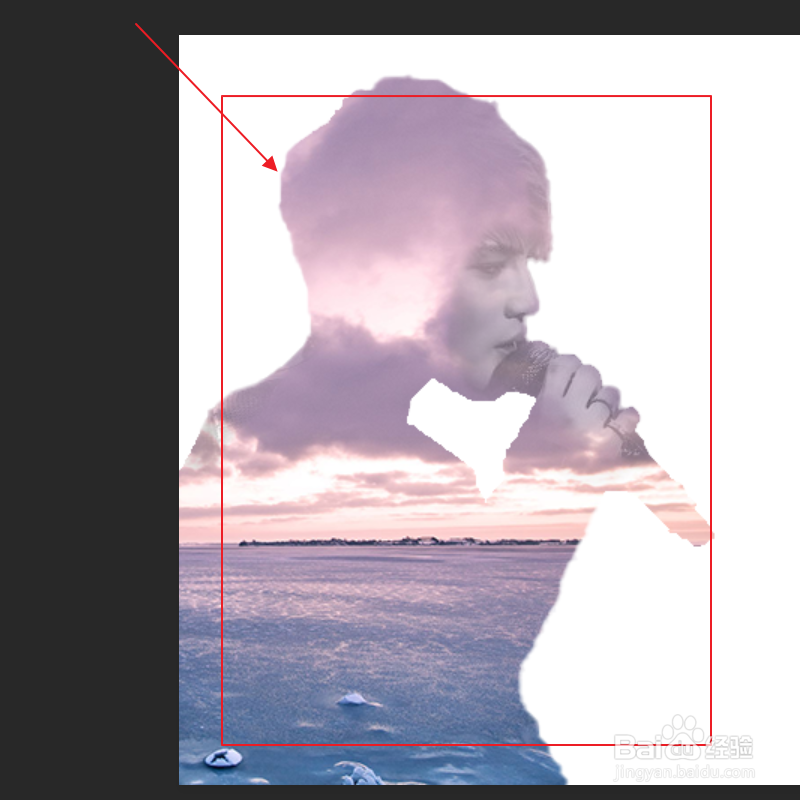 ps如何制作人物双重曝光