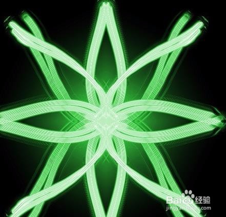 ps利用滤镜制作绚丽的抽丝花朵教程