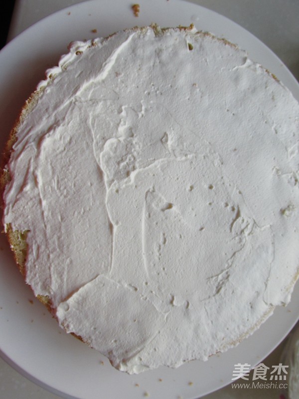 火龙果奶油蛋糕