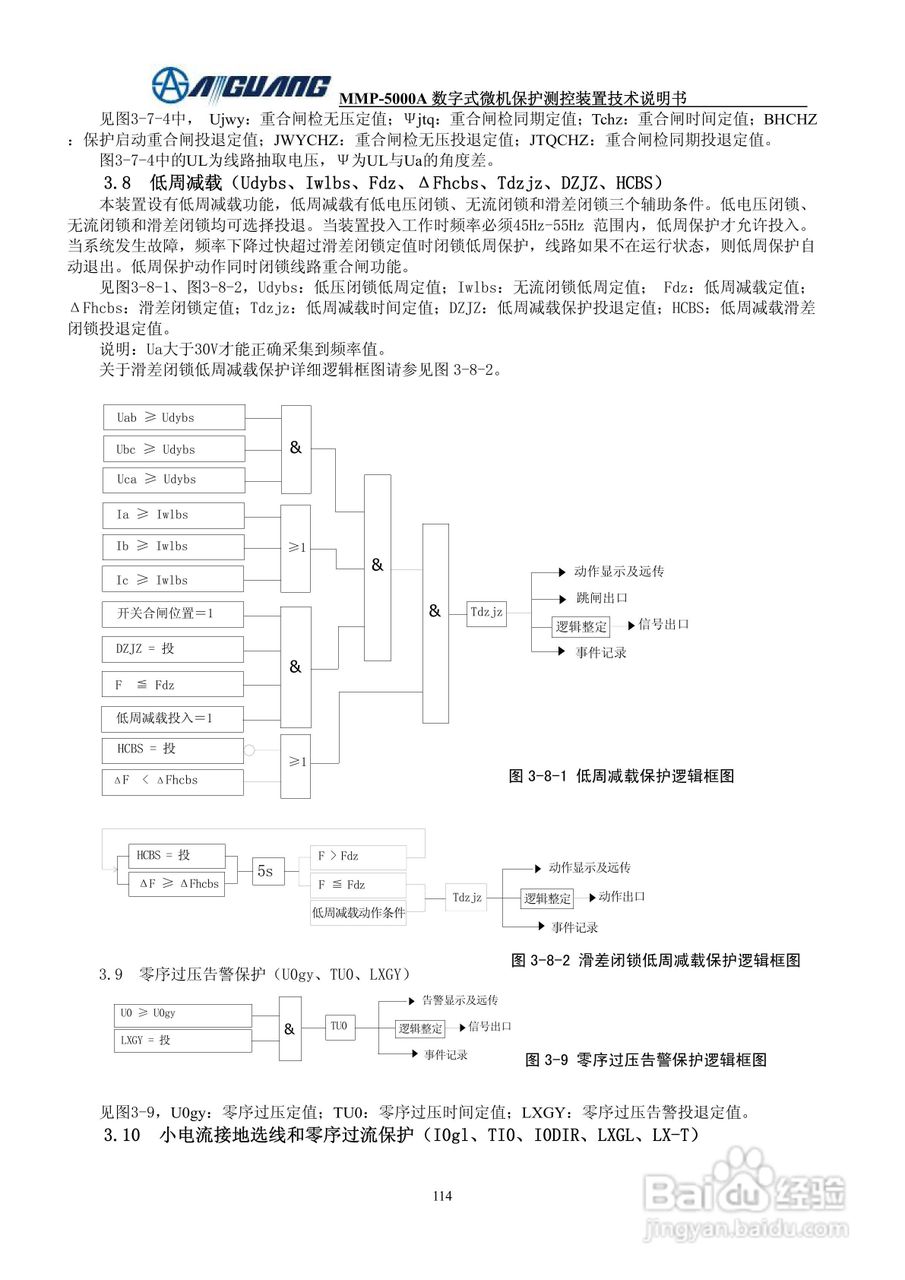 爱光MMP-5076A数字式线路保护测控装置说明书:[1]