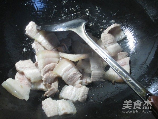 双椒回锅肉的做法
