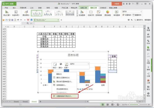 wps Excel怎么用柱状图做效果对比图?