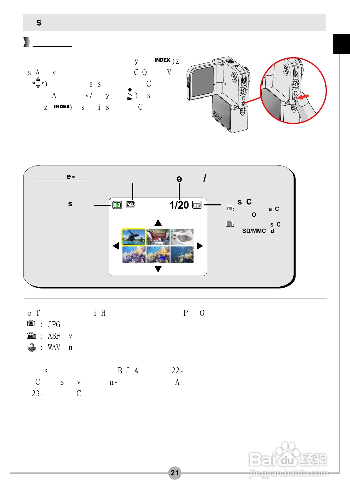 爱普泰克DV6600数码摄像机使用说明书:[3]