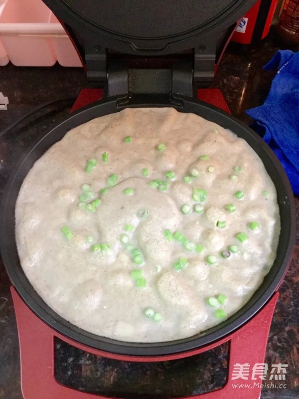 豆角鸡蛋饼的做法