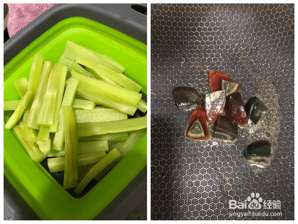 香味浓郁的上汤莴笋