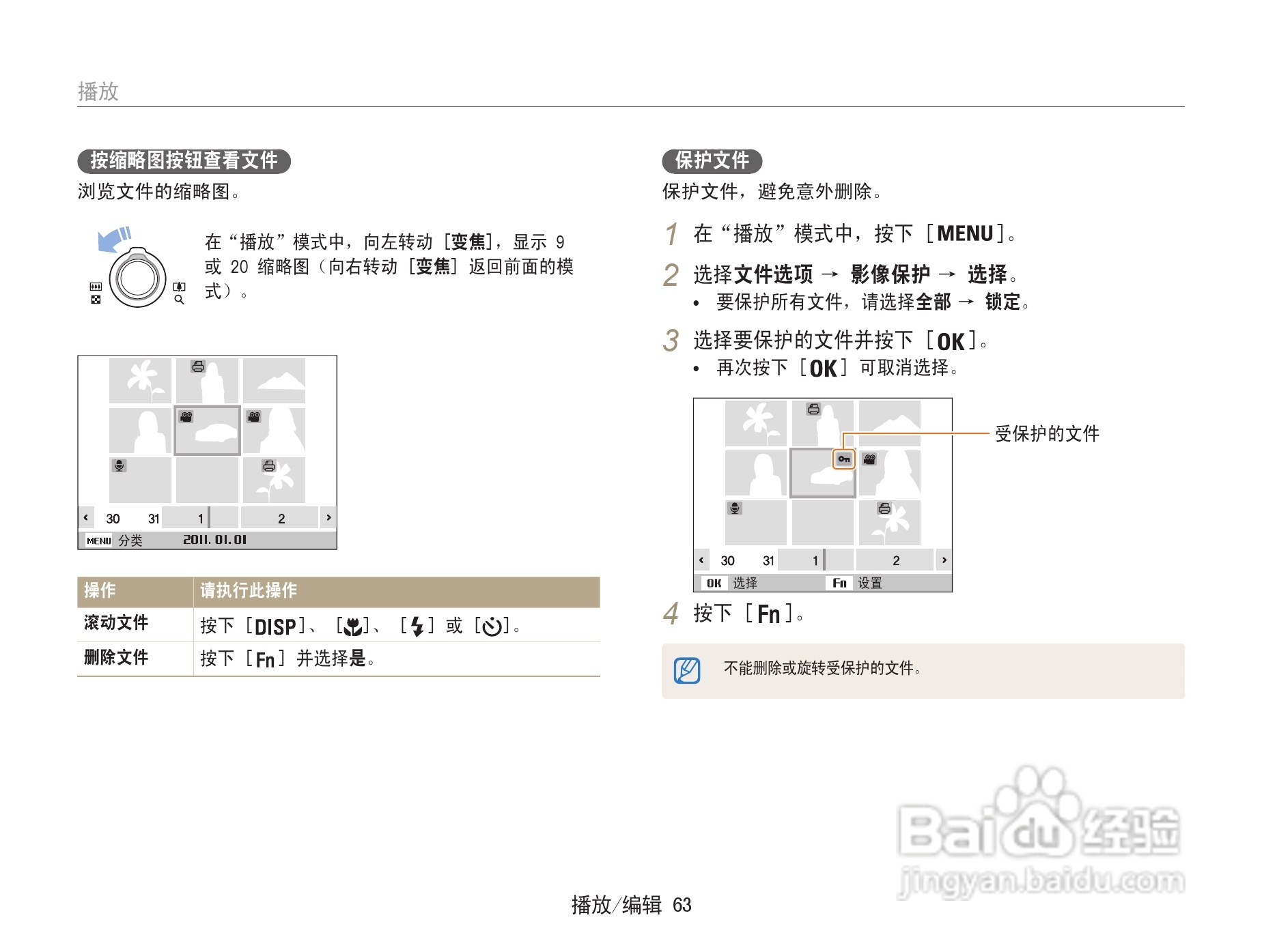 三星ST91数码相机使用说明书:[7]