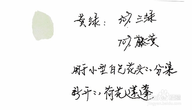 成人学国画第一步——调色笔记