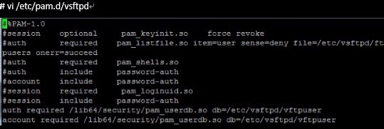 CentOS 7下FTP服务器的安装配置