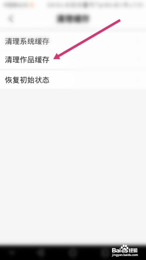 彩视软件怎么清理作品缓存