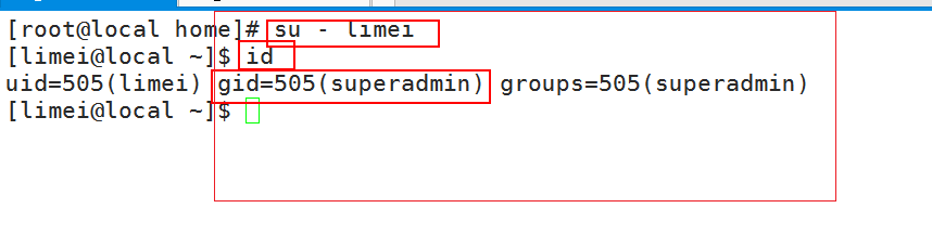 linux组的管理操作