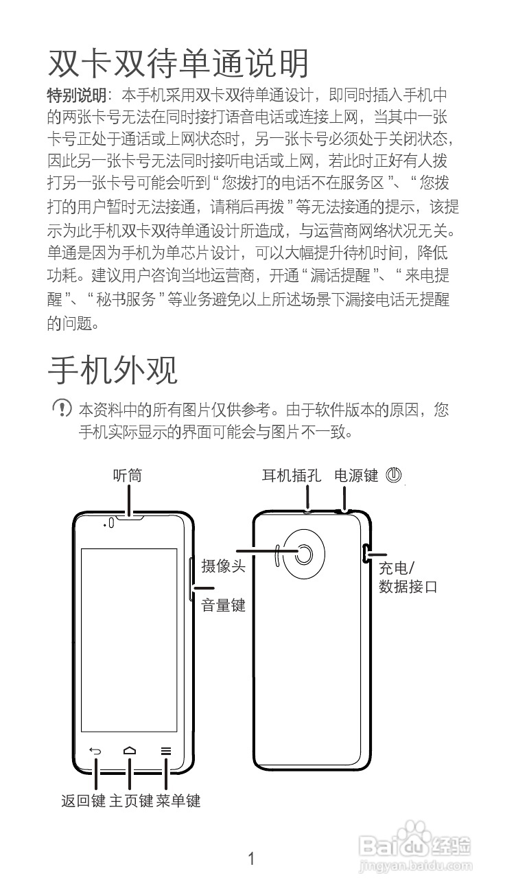 华为Y300手机说明书:[1]