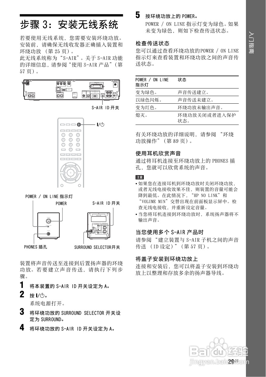 索尼BDV-E800W家庭影院使用说明书:[2]
