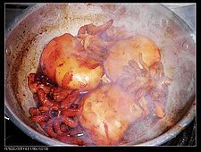 【2011菜展】年菜之二鲜香的------目鱼大烤