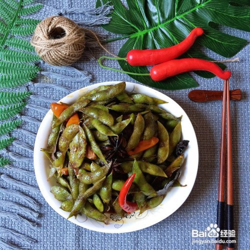 绝味毛豆的做法及配料
