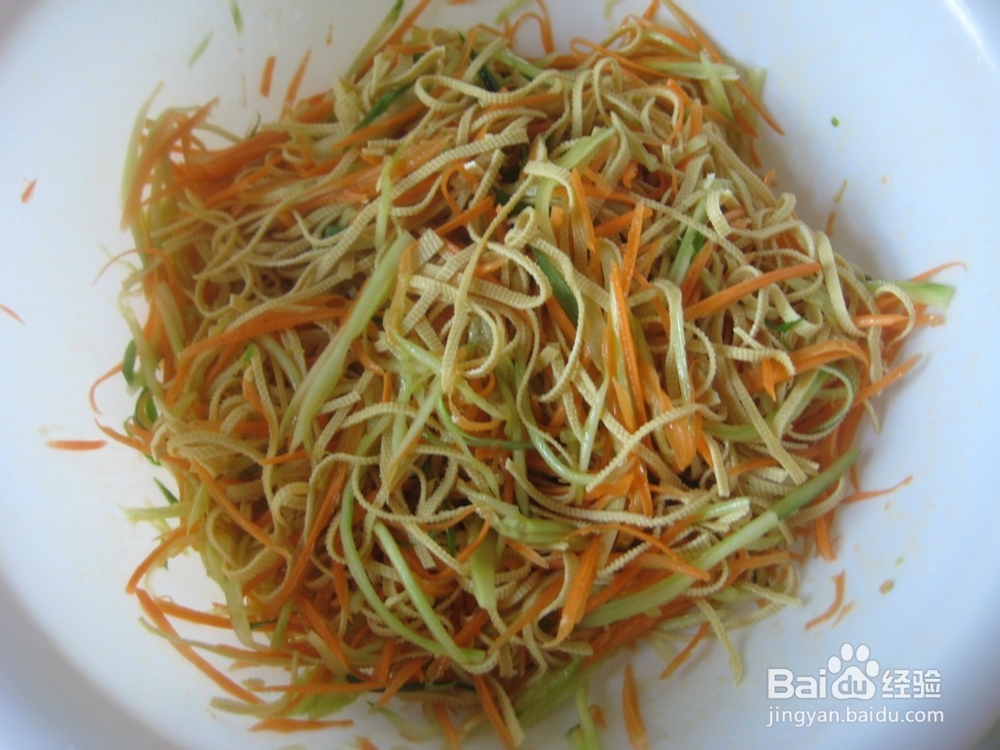 怎样拌干豆腐