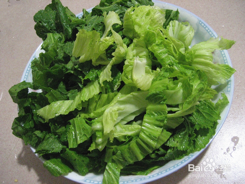 炒芥菜的做法