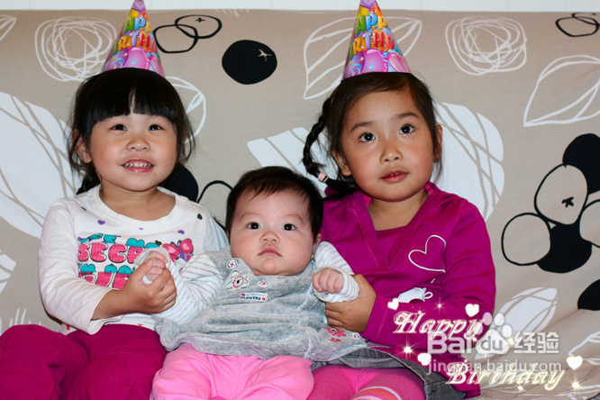 晴晴小公主四岁生日快乐(组图)