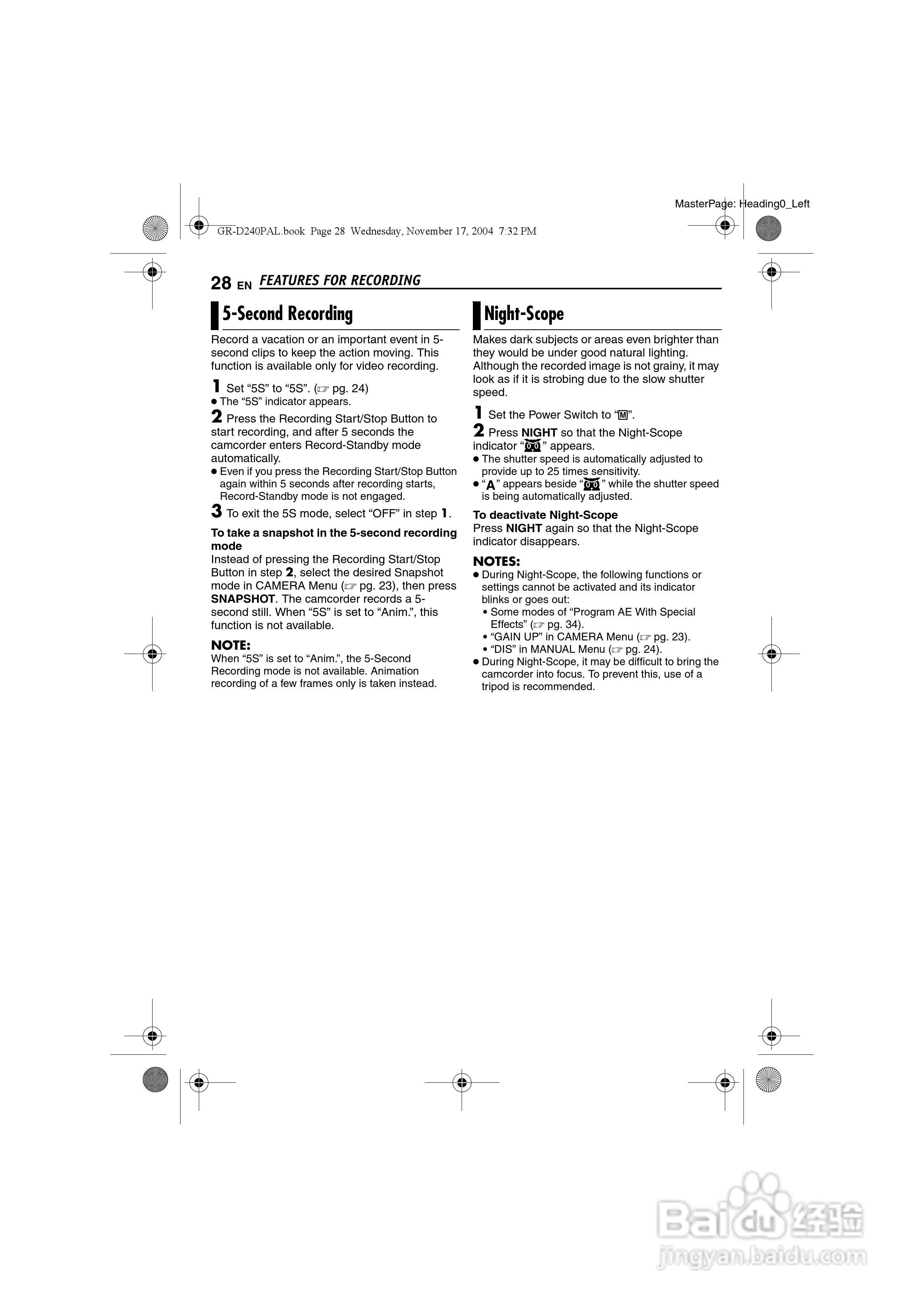 JVC GR-D240电池说明书:[3]